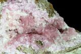 Cobaltoan Calcite Crystal Cluster - Bou Azzer, Morocco #161177-1